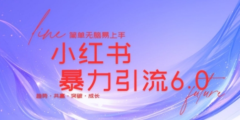 最新小红书暴力引流私域玩法，日引200+兼zhi粉，简单无脑操作