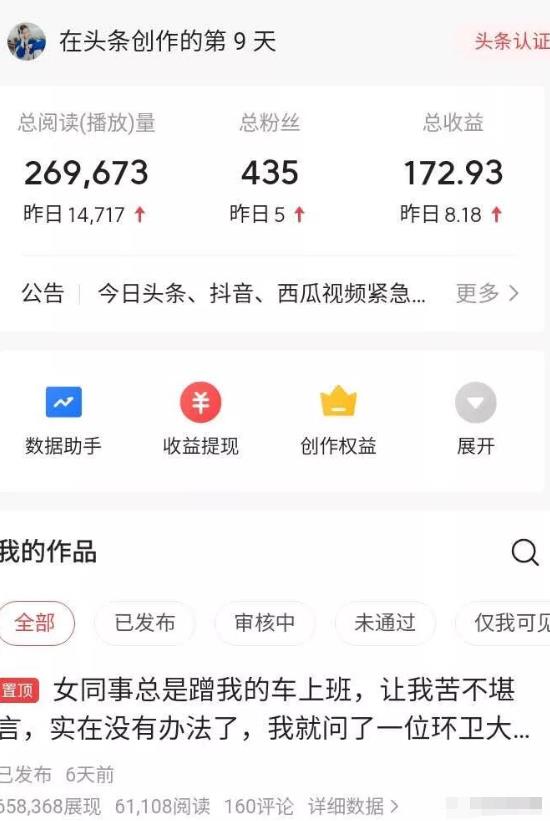 怎么在今日头条賺米？三种玩法简单复制粘贴日收入300＋