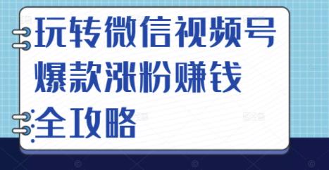 玩转微信视频号爆款涨粉賺米全攻略，让你快速抓住流量风口，收获红利财富