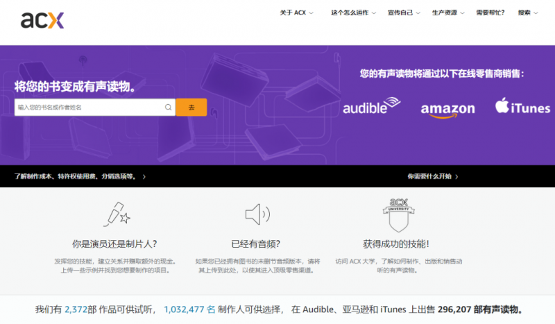 国外网创项目：国外有声书项目，一小时最低250美元起