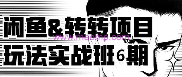 宅男闲鱼《2019闲鱼&转转项目玩法实战班》线上第六期（完整视频+文档）