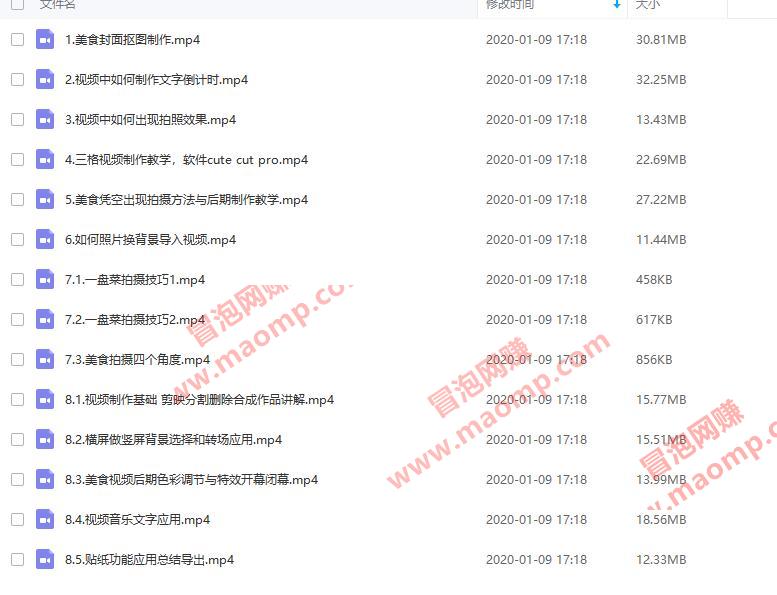 抖音美食短视频创造者学员必备剪辑视频基础课
