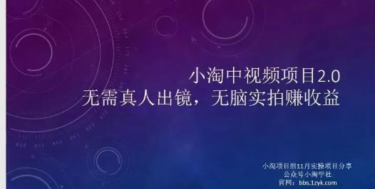 小淘项目组网创永久会员，绝对是具有实操价值的，适合有项目做需要流程【持续更新】