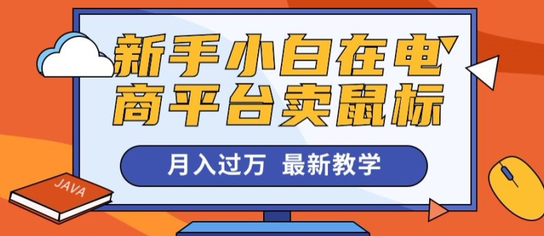 新手小白在电商平台卖鼠标月入过万，最新賺米教学