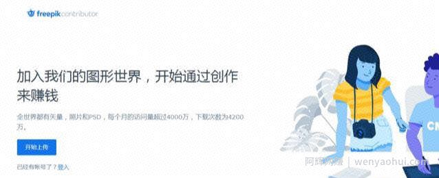 纯搬砖国外网创项目：feerpik平台躺着日赚七百