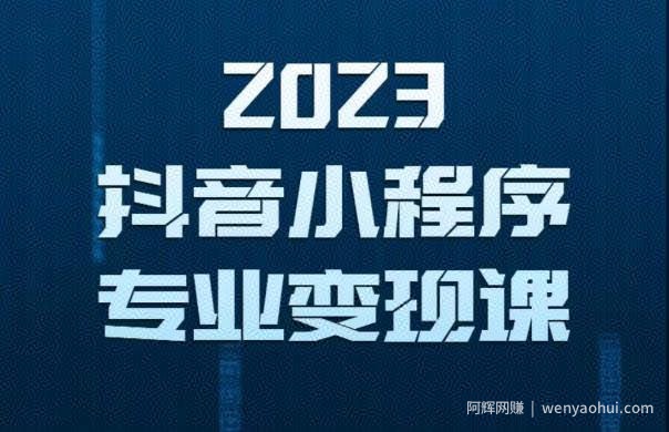 2023年抖音小程序变现保姆级教程，0粉丝新号，无需实名，3天起号，第1条视频就有收入