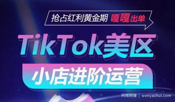 TikTok Shop美区小店进阶运营，抢占红利黄金期 嘎嘎出单