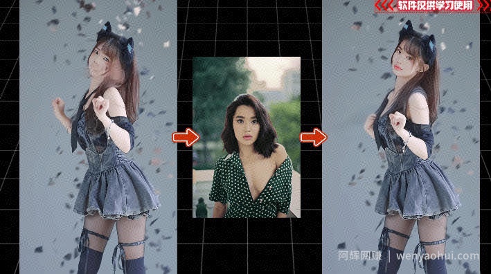 AI人工智能如此夸张？一键视频换Lian黑科技，纯本地离线运行，本地视频换Lian娱乐工具，AI FaceSwap