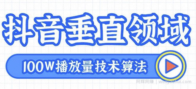2020抖音垂直领域内训课程，100W播放量热门技术推荐算法（完结）