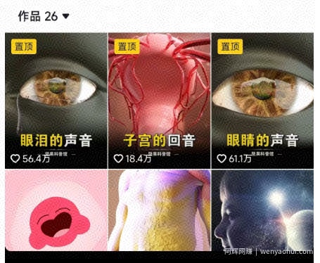 抖音坚果3D动画科普项目，撸视频号分成和抖音伙伴计划，适合零基础小白
