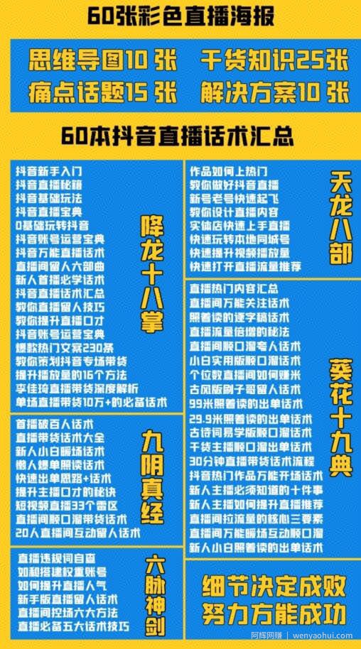 2022抖音快手新人直播带货全套爆款直播资料，看完不再恐播不再迷茫