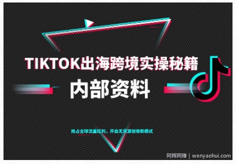 TikTok跨境电商0-1搭建运营，TK出海跨境实操秘籍（10月更新）