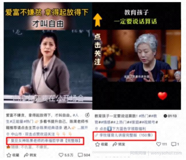 视频号变现玩法解析：4个不同寻常的变现类目分析