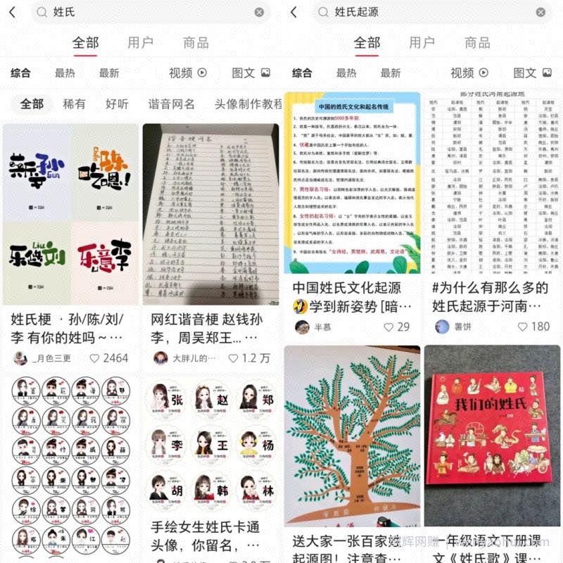 罕见蓝海副业思路：短视频姓氏引流与项目变现方法