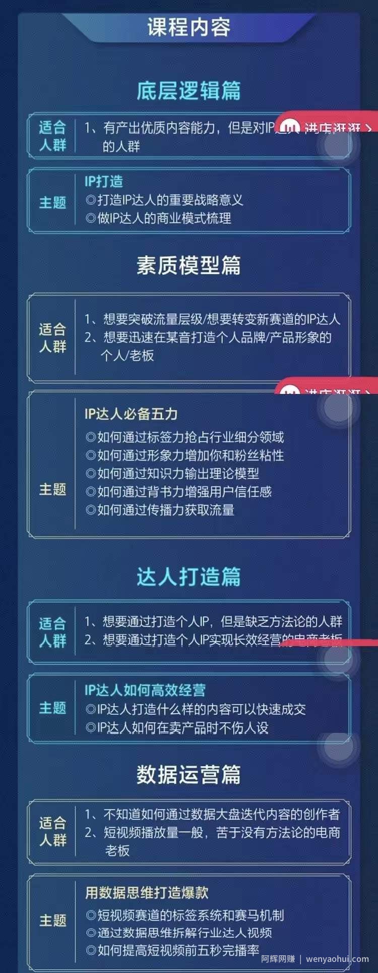 交个朋友·0基础入门达人IP打造，助你快去入局，打造IP达人