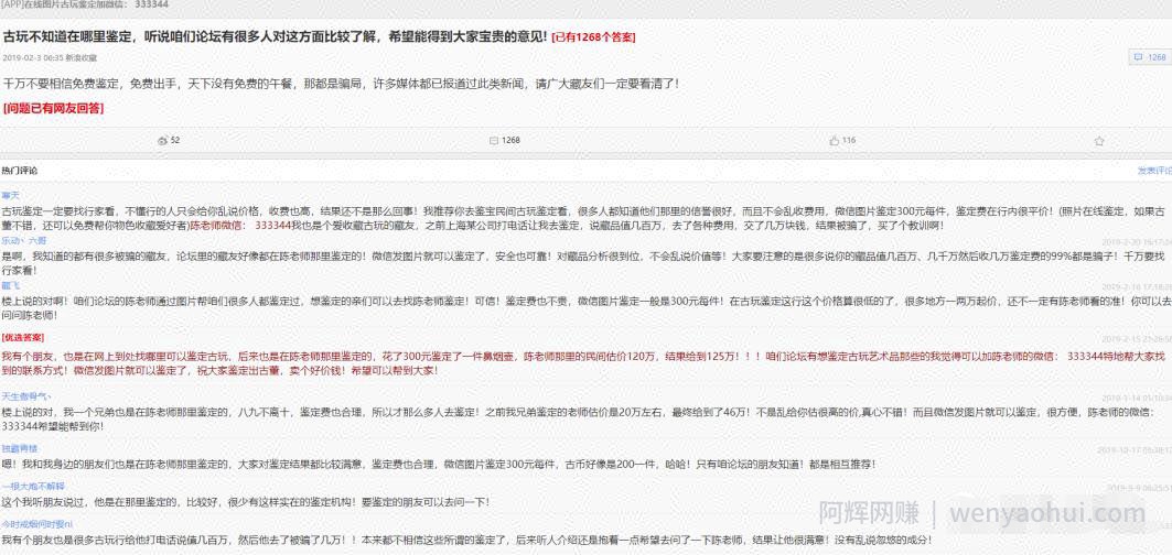 冷门暴利纯蓝海虚拟项目：线上古玩鉴定，全程复盘实操大解析！