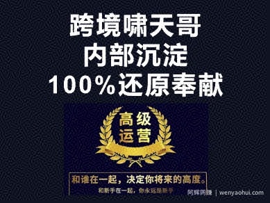 漫威跨境特训营-跨境电商教程