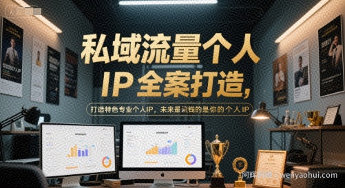 私域流量个人IP全案打造，打造特色专业个人IP，未来最值钱的是你的个人IP