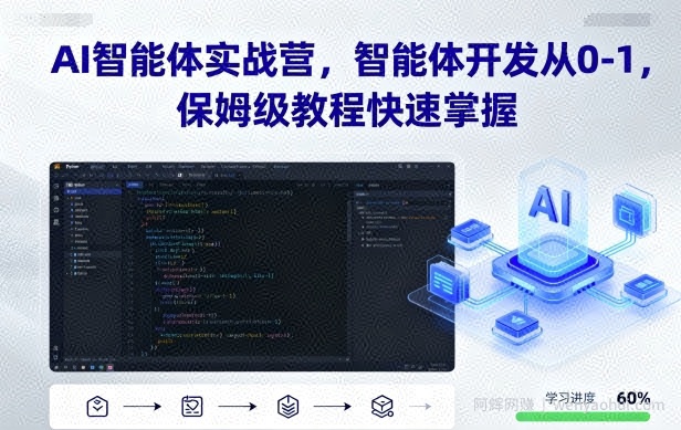 AI智能体实战营，智能体开发从0-1，保姆级教程快速掌握