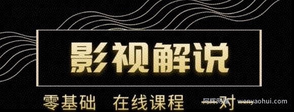 野草追剧：影视解说陪跑训练营，从新手进阶到成熟自媒体达人 价值699元