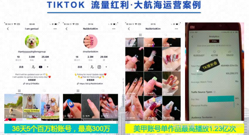 某圈收费1998的副业项目：2021最新Tiktok从0到1保姆级实操教程！