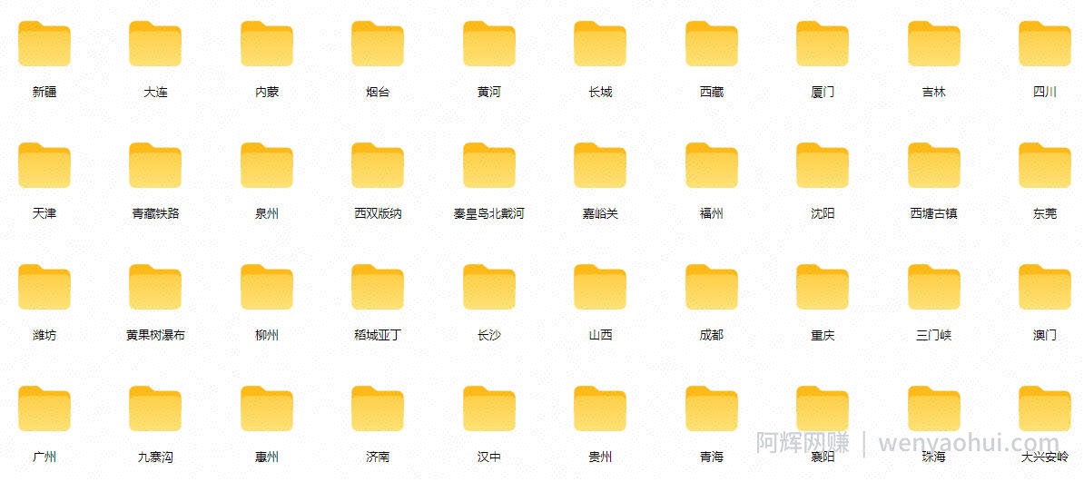 热门全国旅游风景素材！4K全国旅游景点素材库，7250款素材，旅行达人城市航拍风景风光高清短视频