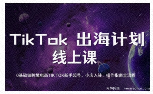 TikTok跨境电商新手起号与运营全攻略，0基础做跨境电商TIKTOK新手起号，小店入驻，操作指南全流程