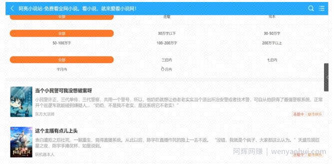 阿亮网创72计第49计：免费小说站，自动采集引爆流量