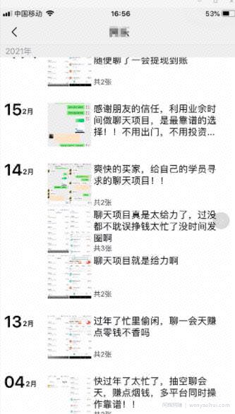 花了100块大洋套来的賺米项目-聊天賺米