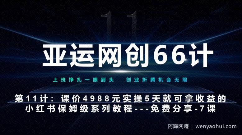亚运网创66计第11计：小红书第7课--10篇简单粗暴的爆款封面模板--高杠杆+嚼碎喂嘴里