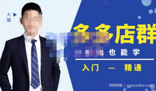 98K电商学院·拼多多店群培训课，0基础也能学，从入门到精通-价值2499元