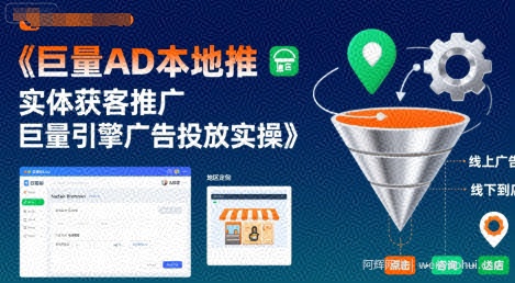巨量AD本地推实体获客推广，巨量引擎广告投放实操
