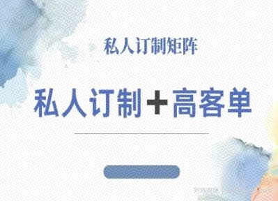 小红书自媒体咨询师IP教程，私人定制+高客单