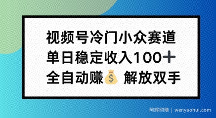 小众领域半自动賺米计划，单机稳定日收益1张，操作简单可批量操作【揭秘】
