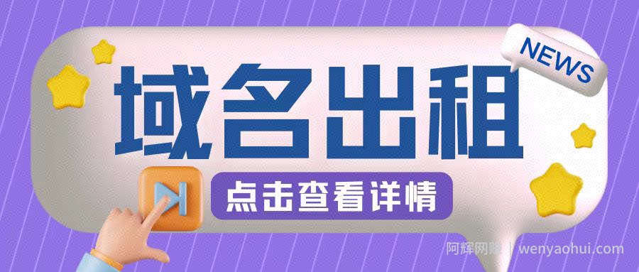 冷门项目，域名出租玩法，简单粗暴适合小白【揭秘】