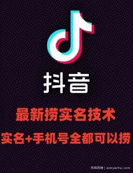 最新技术抖音捞实名+捞手机号技术，抖音直播封禁释放十名/手机号，直接替换出来!