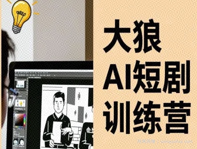 大狼AI短剧训练营-短剧课程（更新中）