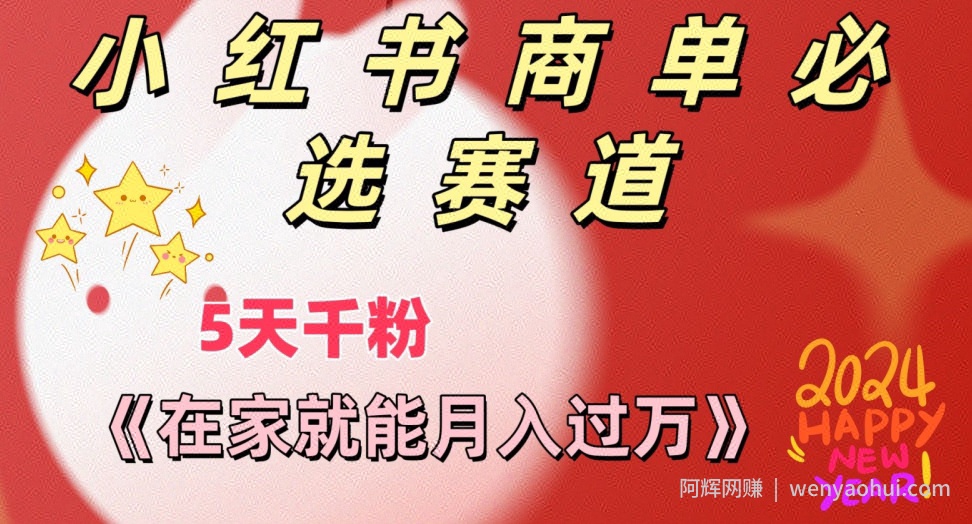 做小红书商单，一定要选这个赛道，互动率非常高，在家就能月入过万