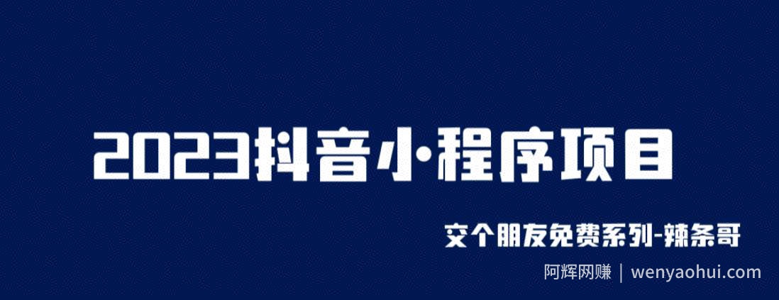 2023抖音小程序项目，变现逻辑非常很简单，当天变现，次日提现【揭秘】