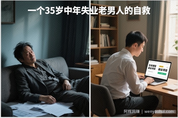 付费文章：一个35岁中年失业老男人的自救