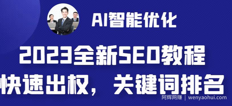 2023最新网站AI智能优化SEO教程，简单快速出权重，AI自动写文章+AI绘画配图