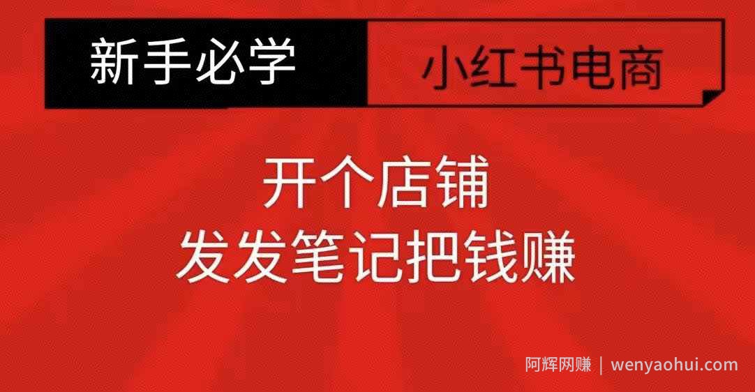 小红书零食共创【新手易上手】开个店铺，发发笔记把钱赚