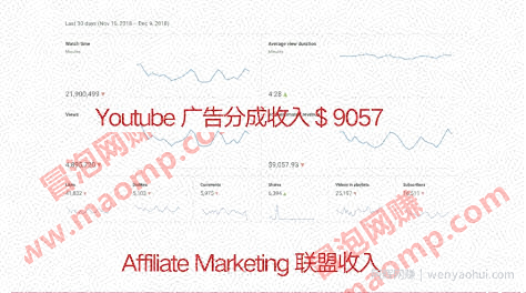 教你利用Youtube赚美元，每天操作两三小时新手日入七十美元（26节视频课）