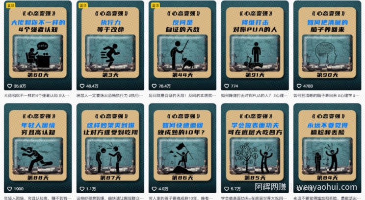 AI心理学赛道视频制作教学，撸抖音精选独家收益，接商单收徒，90W粉丝博主+50W粉丝博主双教程