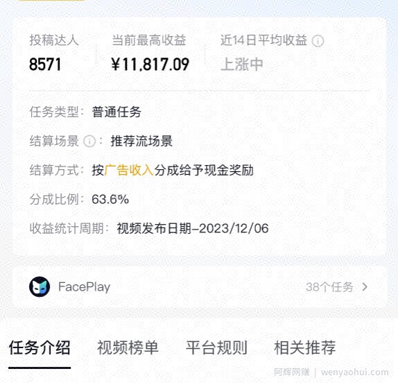1个学员AI人物仿妆，每天操作3分钟，单条视频最高收益11817.09元？