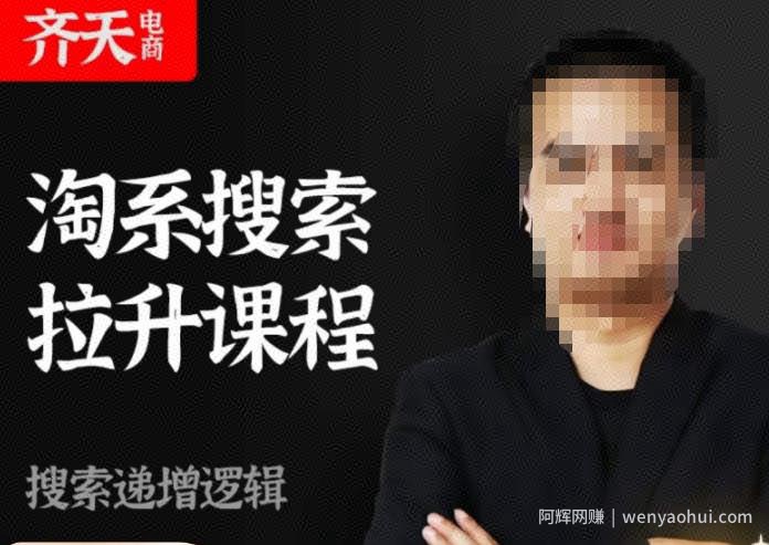 齐天电商·淘系搜索提升课程，​搜索递增标准化，动销标准化流程