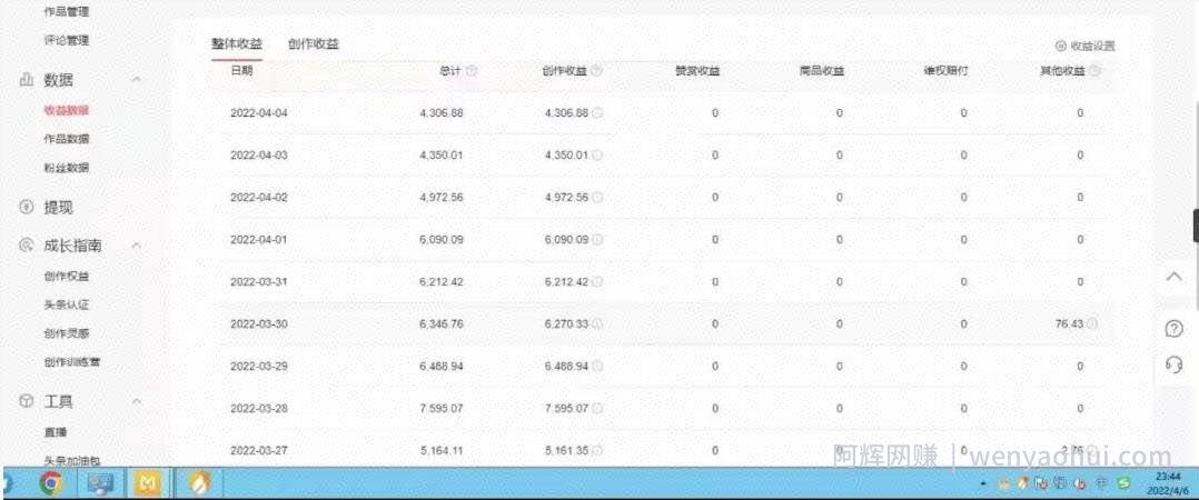 直接丢软件，不用写文案，收益4位数头条中视频的冷门领域