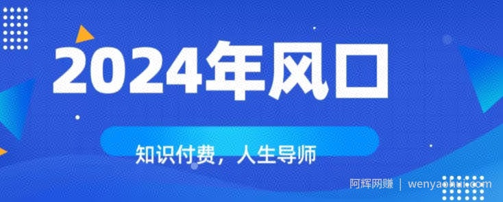 知识付费，绝对是2024年的巨大风口！如何靠知识付费年入百万！