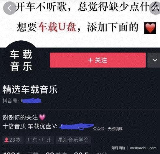 抖音短视频月入过万躺赚项目之音乐号