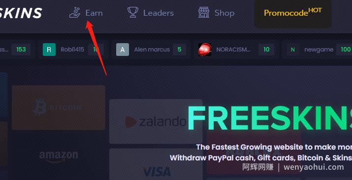 国外网创：每月保底美元1000+，FREESKINS多渠道賺米攻略